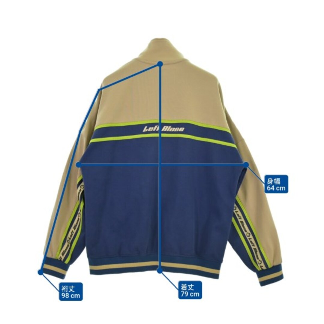 Left Alone レフトアローン ブルゾン XL 青 【古着】【中古】【送料