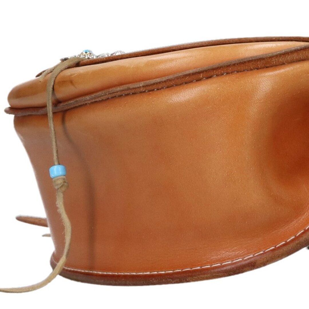 goro's - ゴローズ サドルレザーバケット カスタムショルダーバッグ