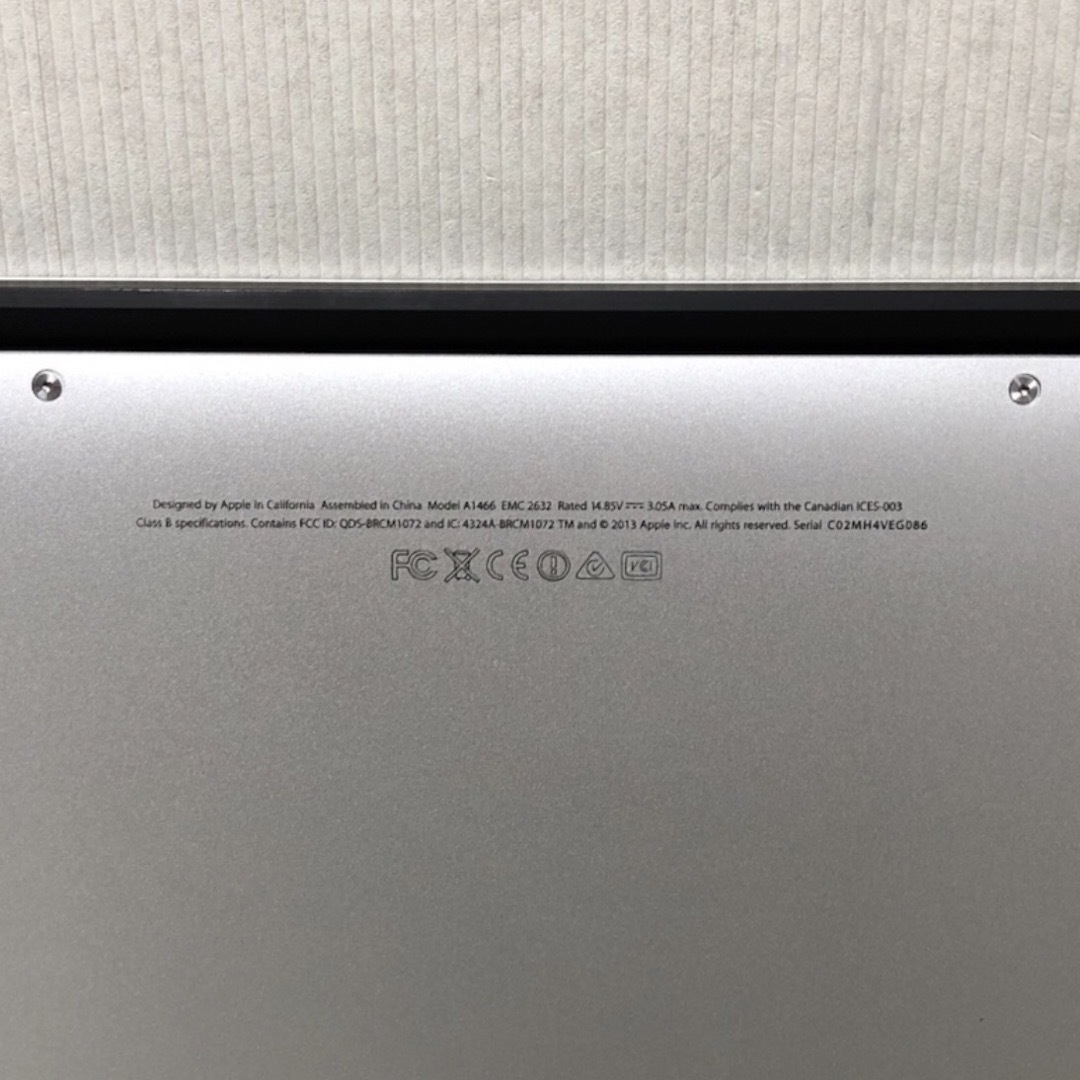 Apple - 【極美品・40回】MacBook air 13-inch Early 2014の通販 by