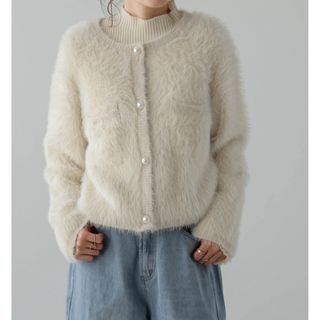 PERVERZE パーバーズ ダメージニットカーディガンの通販 by りか's