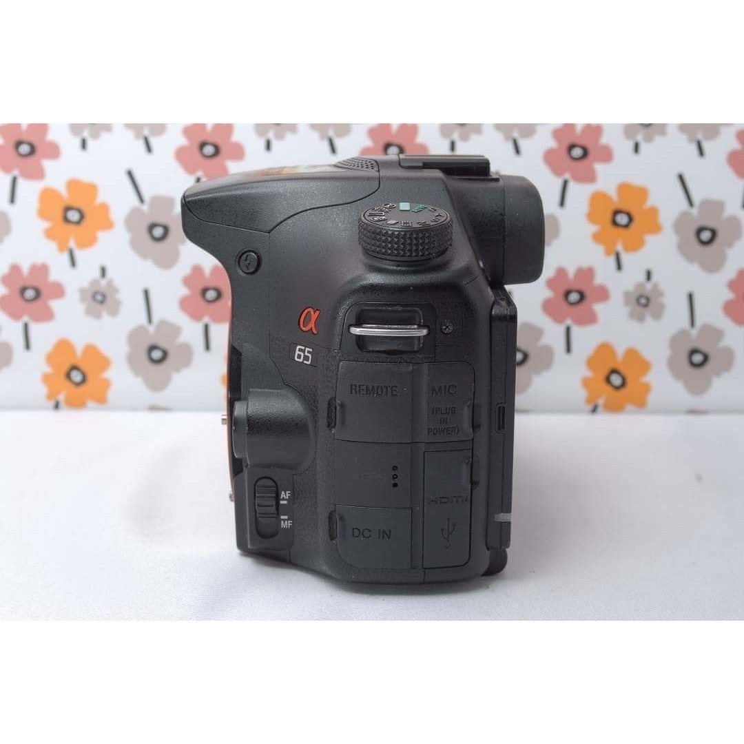 SONY - ❤SONY α65❤トリプルレンズ❤超望遠❤超高画質❤1秒10コマの