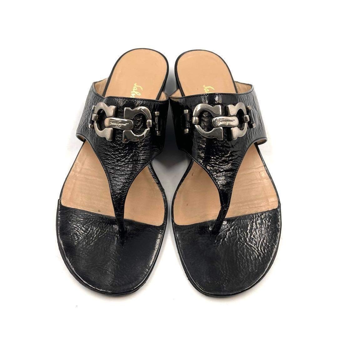 Salvatore Ferragamo - 《超美品》フェラガモ サンダル ガンチーニ