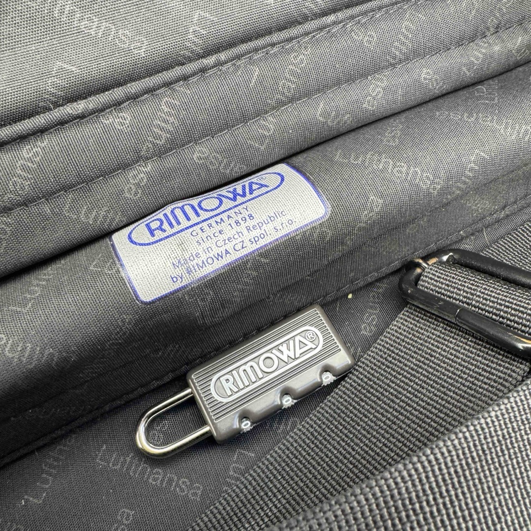 RIMOWA - RIMOWA Lufthansa ノートブックケース 16L シルバー 付属品有