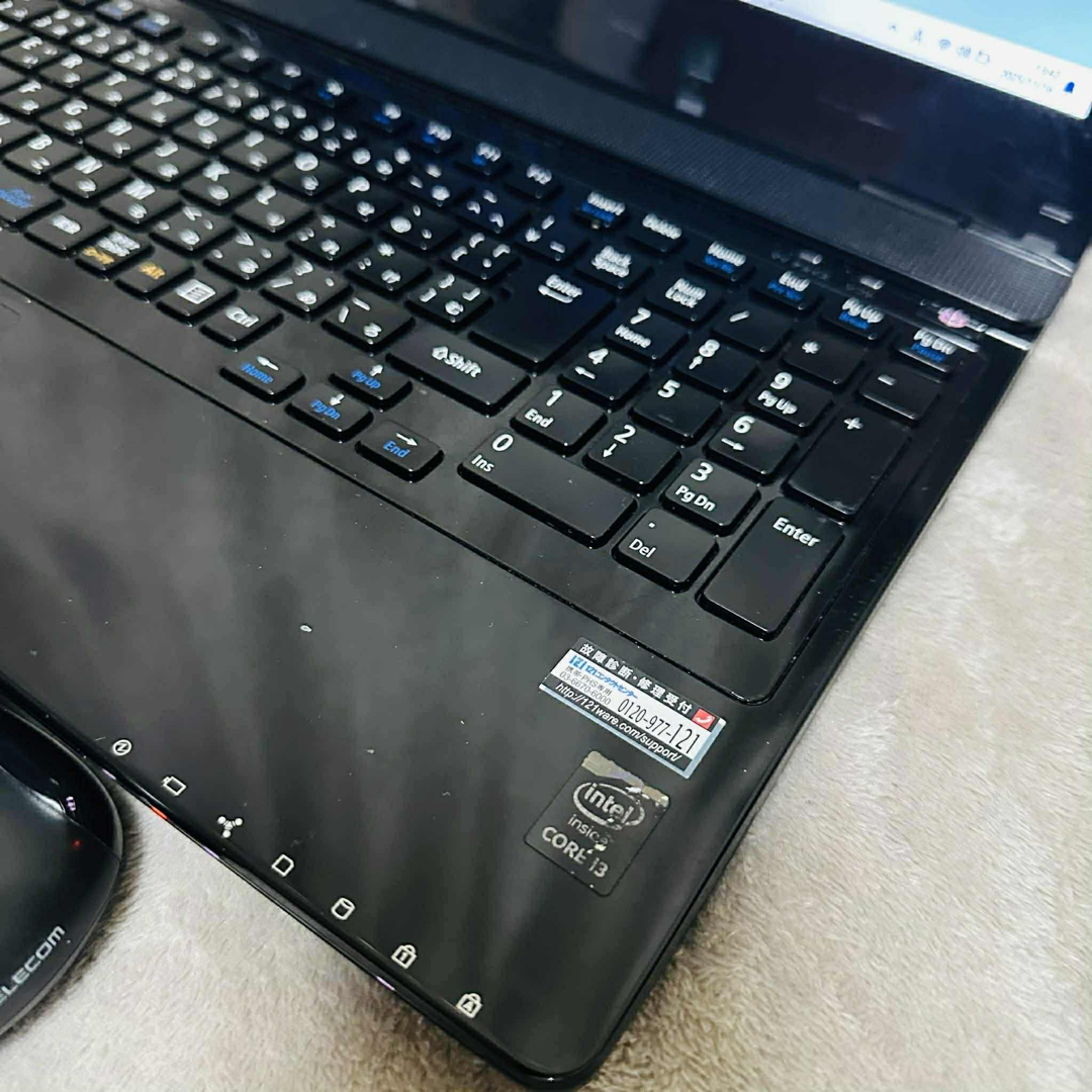 NEC - S201 NECノートパソコンWEBカメラSSD高速Windows11オフィス付の