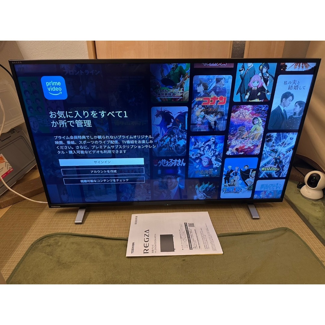東芝 - 2024年製超極美品！ TOSHIBA 東芝 スマートテレビ 40V34 40型の