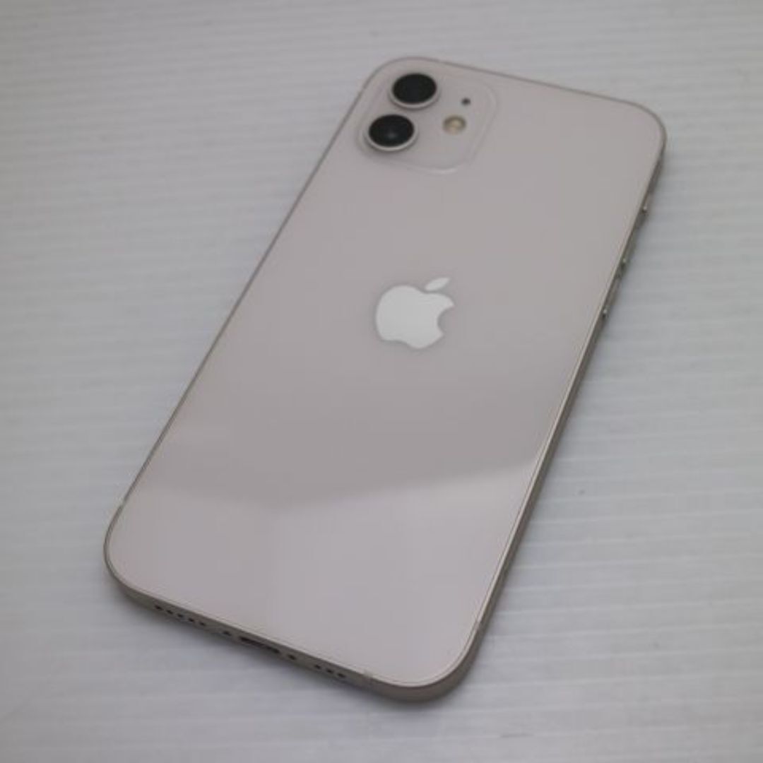 iPhone - 超美品 SIMフリー iPhone12 64GB ホワイト M666の通販 by