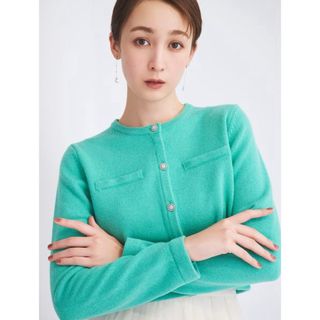 CELFORD - CELFORD フラワー刺繍カーディガン ピンクの通販 by