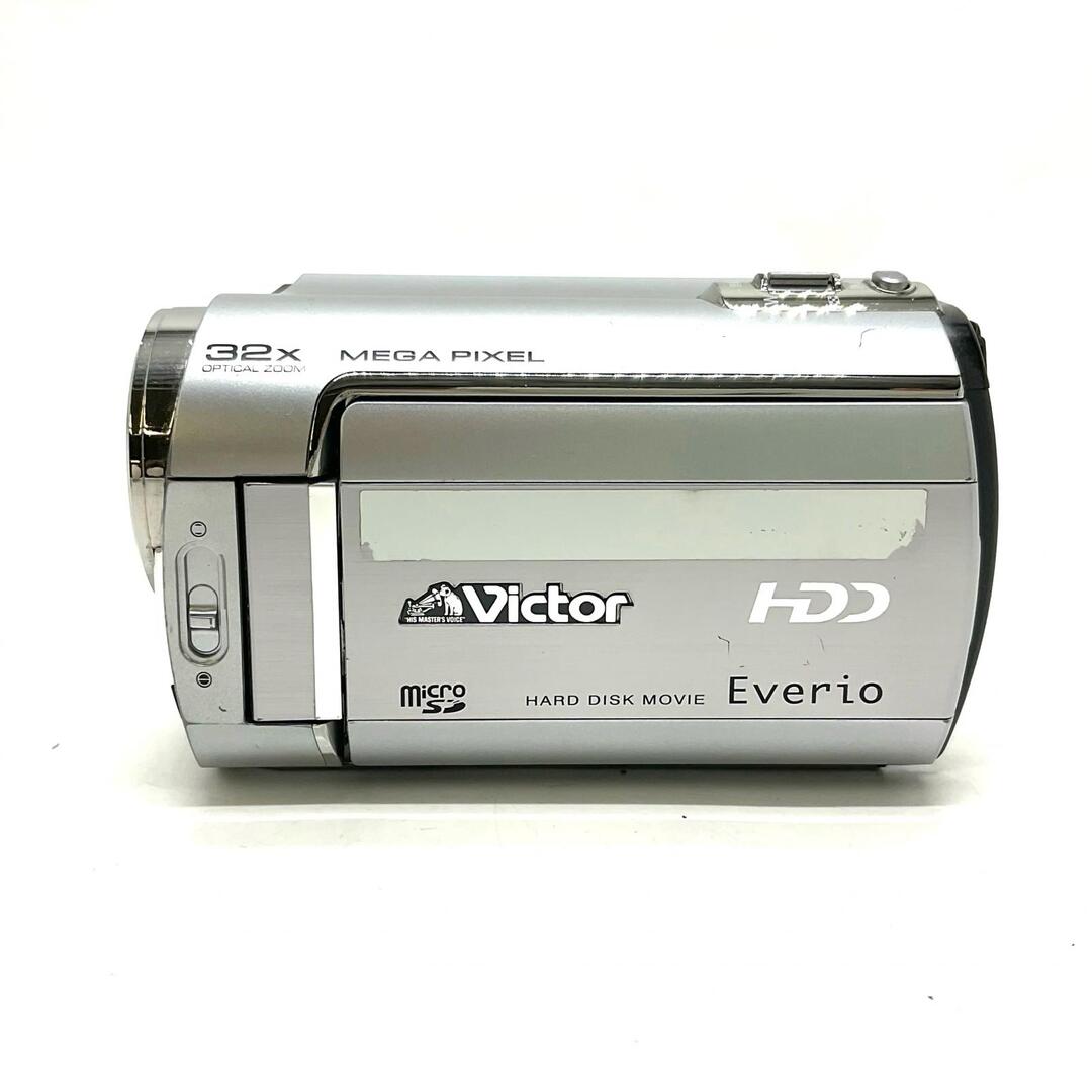最速発送】Victor JVC Victor JVC Everio GZ-MG330 シルバー【難有】の