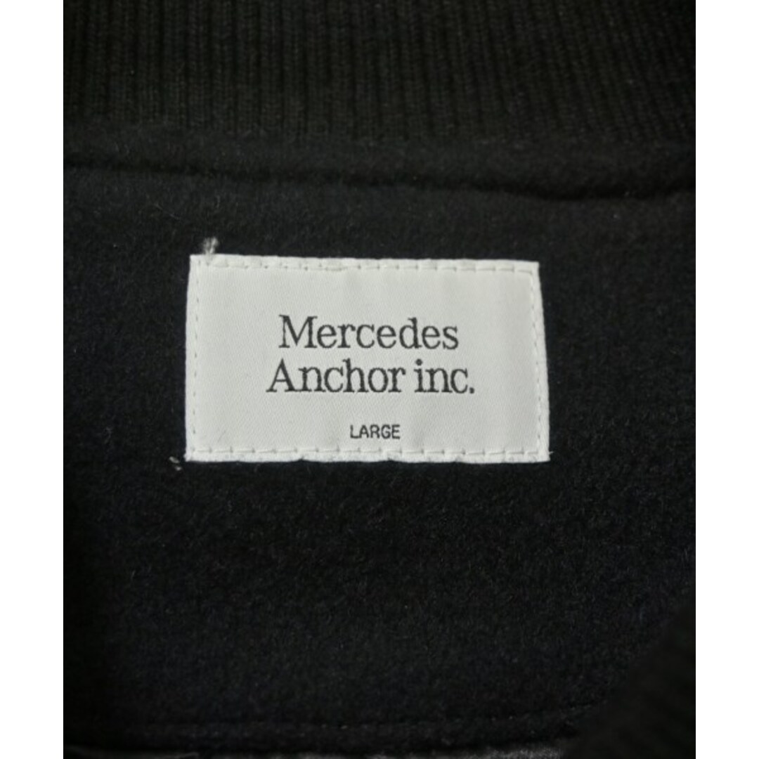 MERCEDES ANCHOR INC. スタジャン L 黒 【古着】【中古】【送料無料