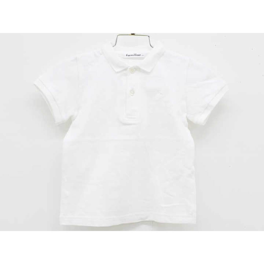 familiar - ファミリア 半袖ポロシャツ 90cm キッズ 男児 白 お受験