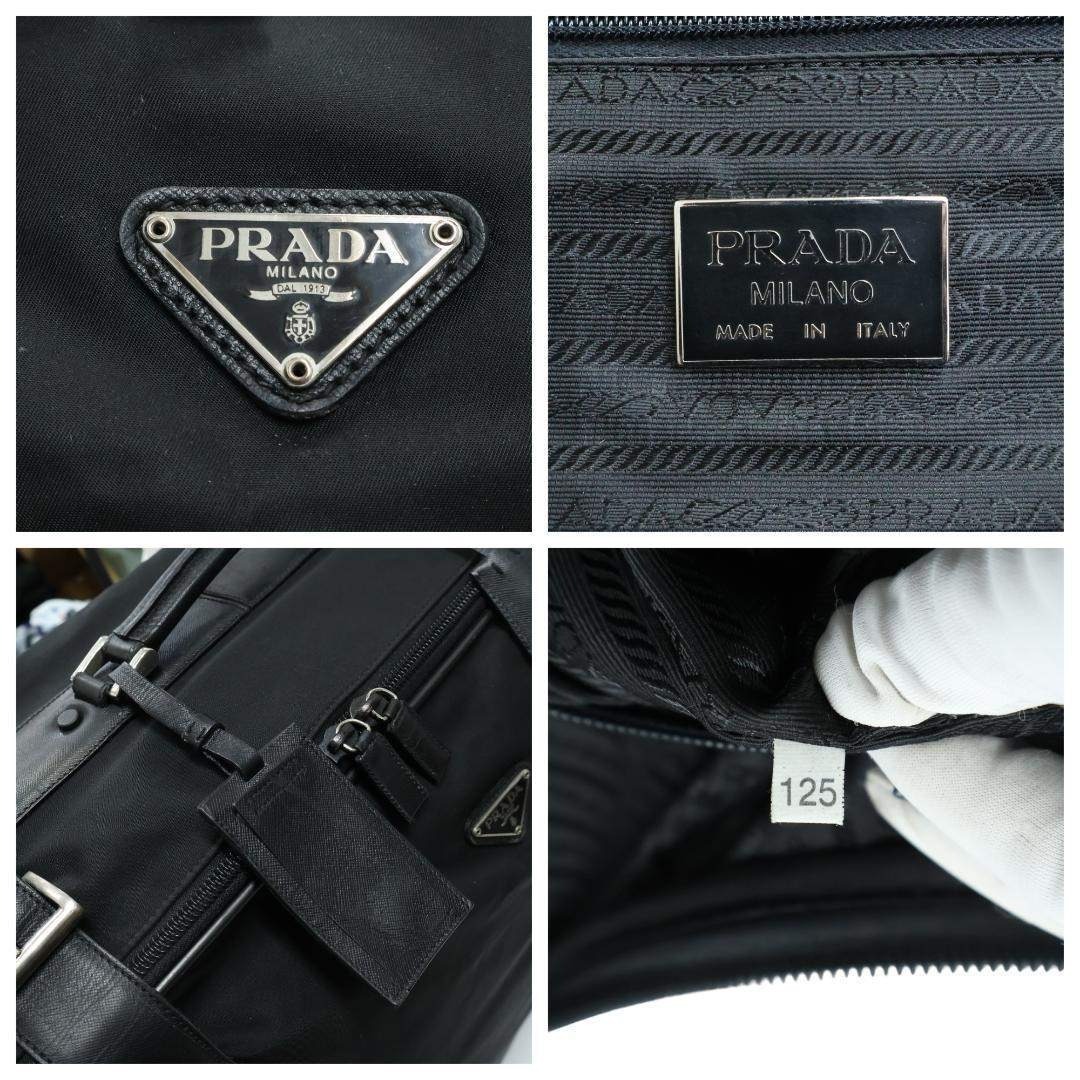 PRADA - 希少 PRADA プラダ キャリーバッグ ボストンバッグ 2way 3角
