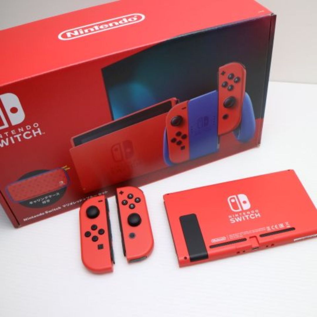 Nintendo Switch - 新品 Nintendo Switch マリオレッド×ブルーセット