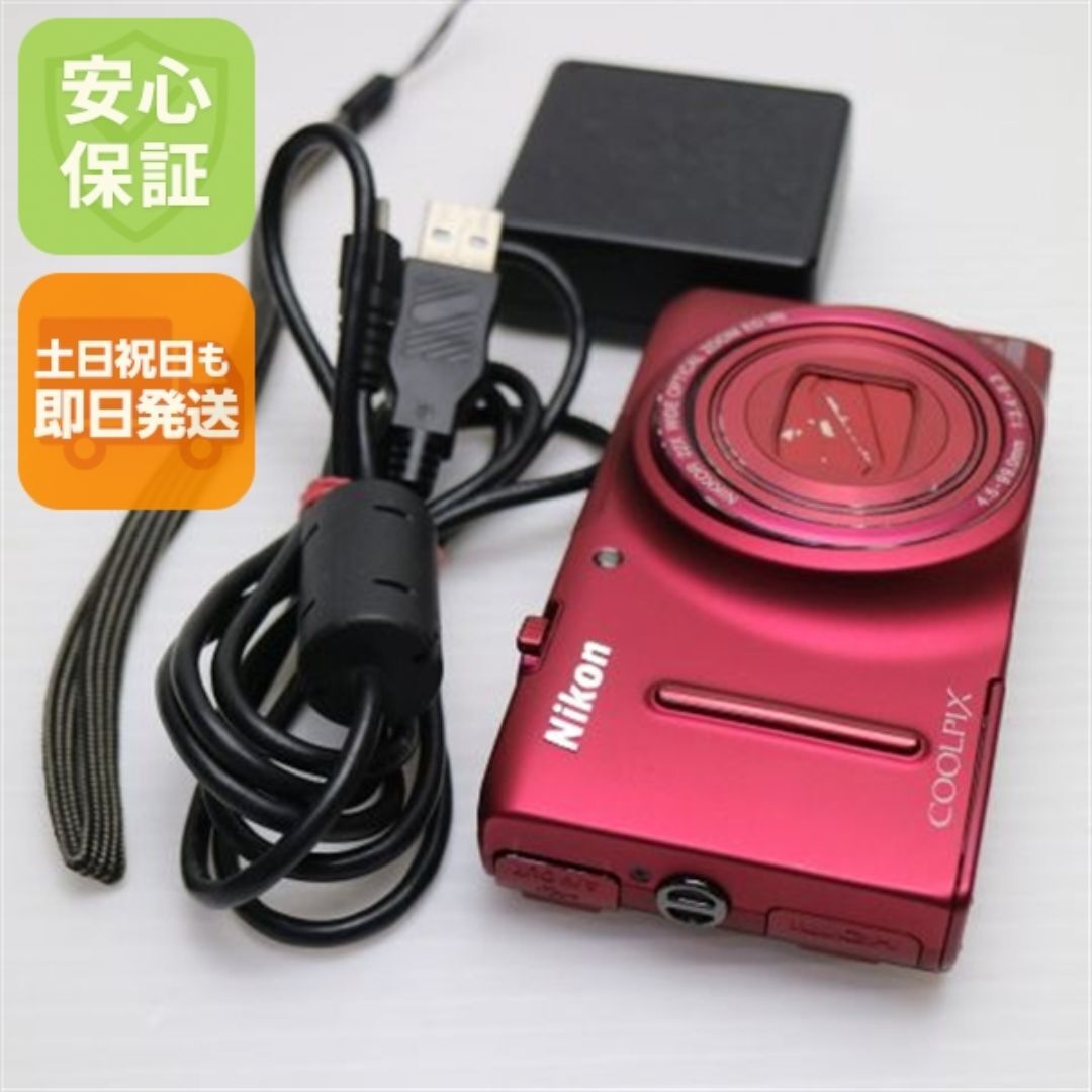 Nikon - COOLPIX S9500 ヴェルヴェットレッド M444の通販 by エコスタ