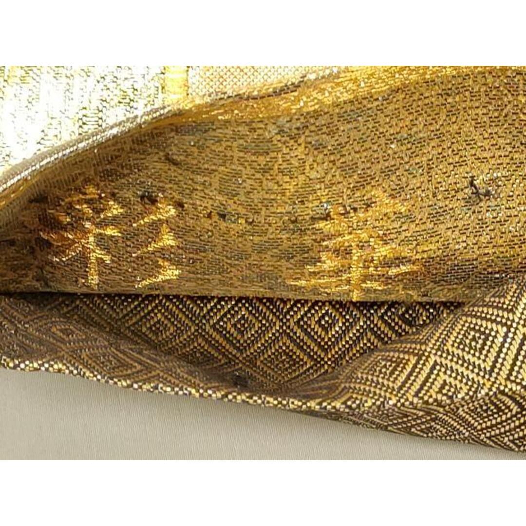 平和屋着物◎佐賀錦 六通柄袋帯 彩華 金糸 正絹 逸品 DABC9566qpの通販