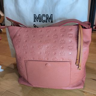 MCM - MCM ヴィンテージ ロゴグラム ヴィセトス ショルダー トート