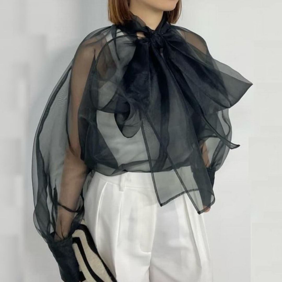 Whim Gazette - 【2024／人気完売品】 Whim Gazette オーガンジーボウ