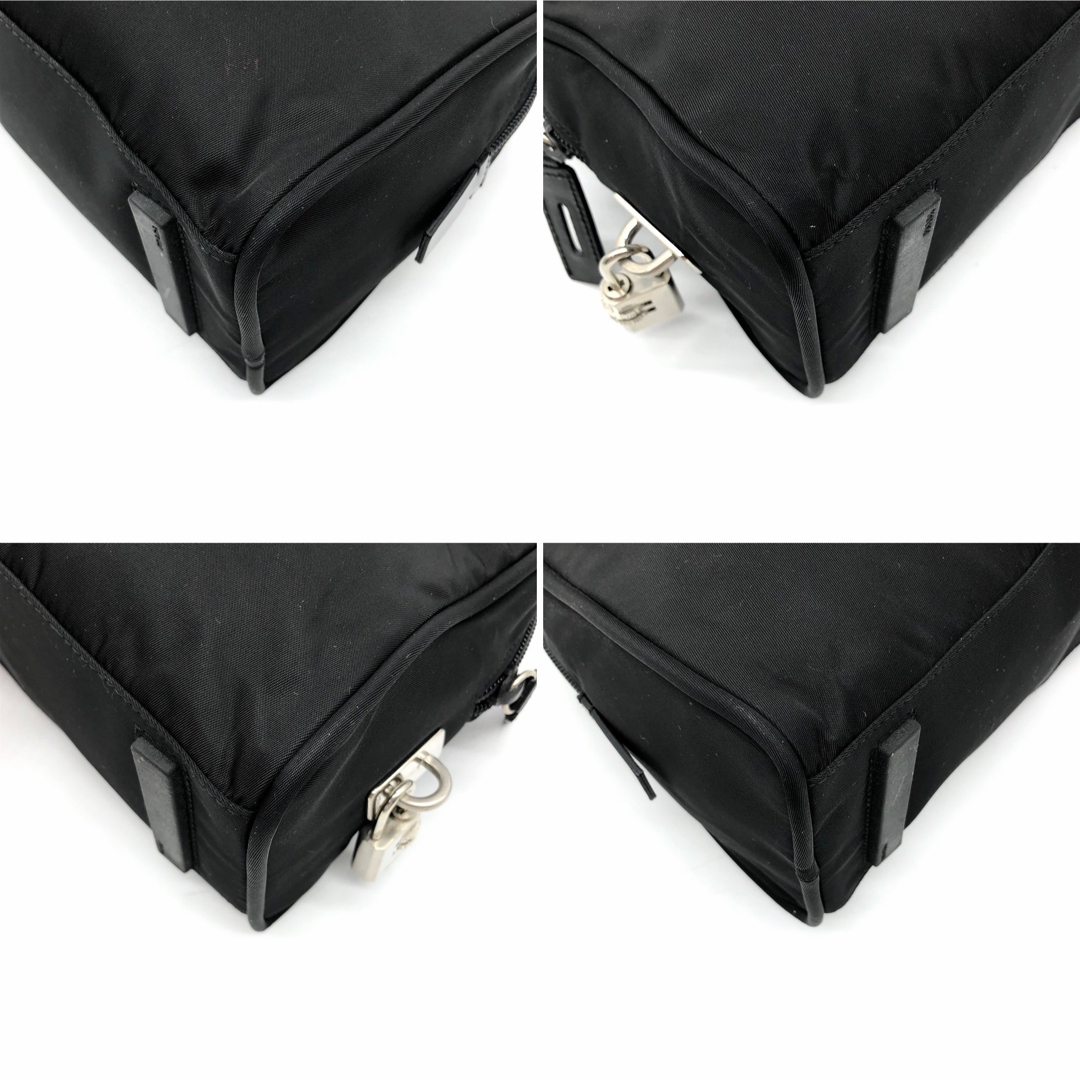 PRADA - ✨美品・ギャランティ付✨プラダ ハンドバッグ 三角ロゴ