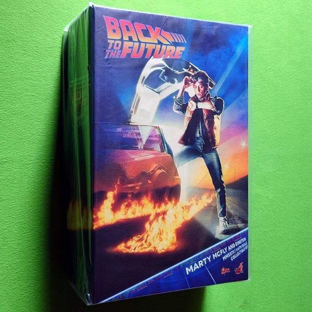 Hot Toys - 未開封 マーティ＆アインシュタイン バック・トゥ・ザ