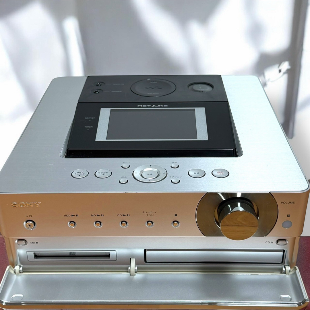 SONY - 美品 ソニー NAS-M75HD HDDコンポ ネットジューク MDシステム