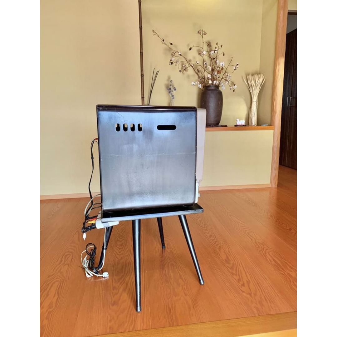 Panasonic - 整備済み(地デジ対応) ナショナル ブラウン管テレビ 白黒