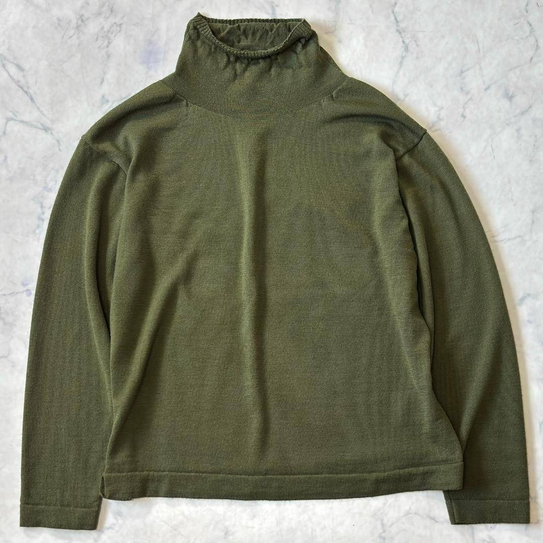 MARGARET HOWELL - マーガレットハウエル 24AW モックネック ニット