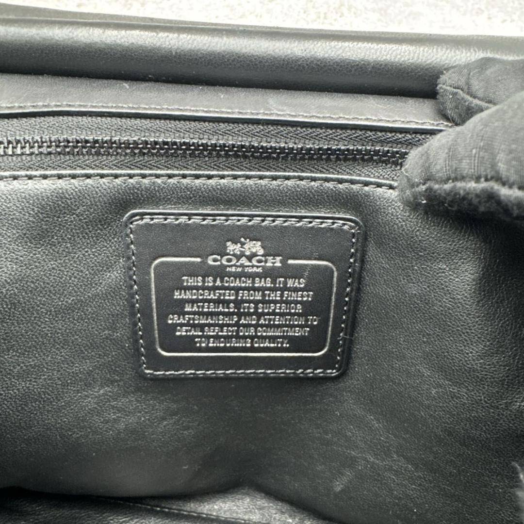 美品 コーチ ドリフター ターンロック 2way ブラック 38389