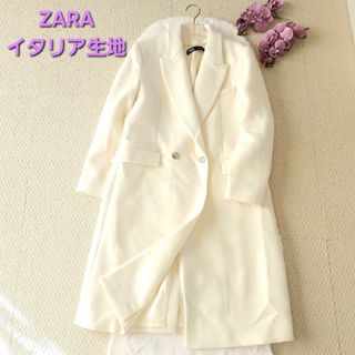 ZARA - ZARA ブークレダブルブレストコート XSの通販 by chocoshop