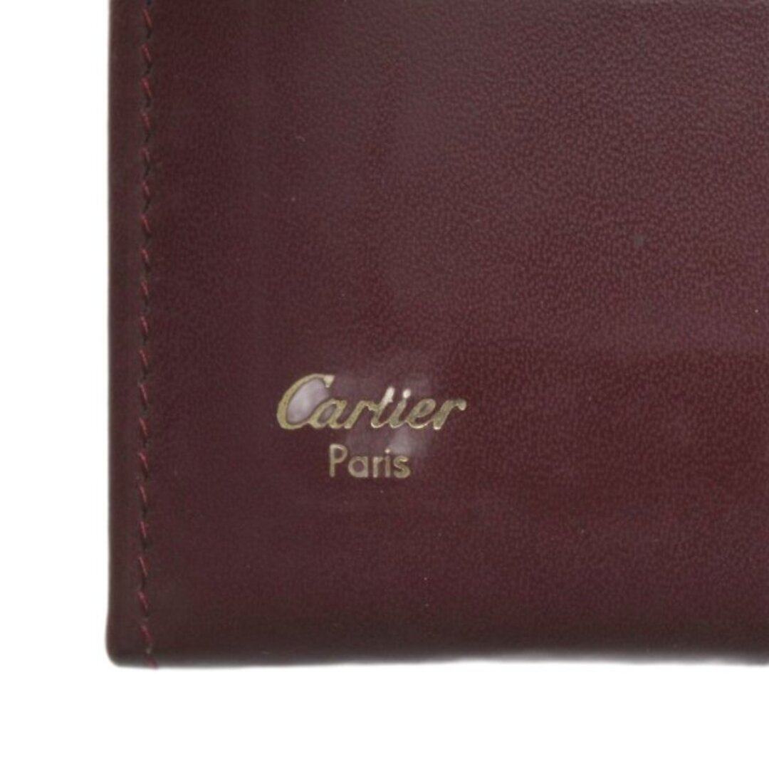 Cartier - カルティエ マストライン カードケース 名刺入れ レザー