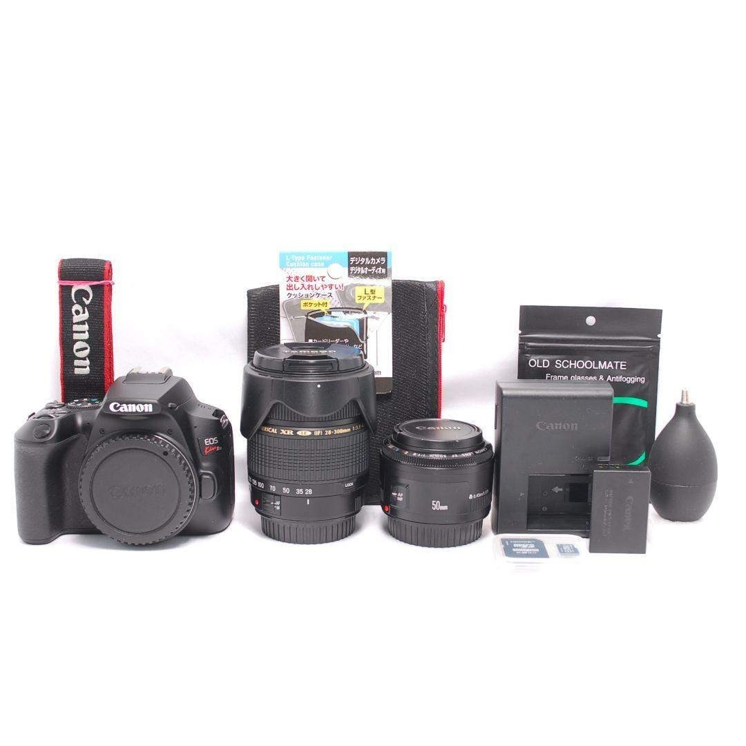 Canon - ❤即購入1000円OFF❤Canon Kiss X10 単焦点 × 高倍率レンズの