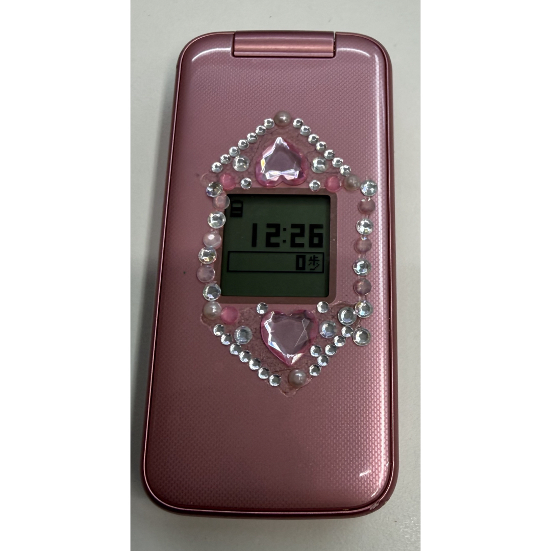 NTTdocomo - docomo らくらくホン F-02J 本体 純正充電器とAC