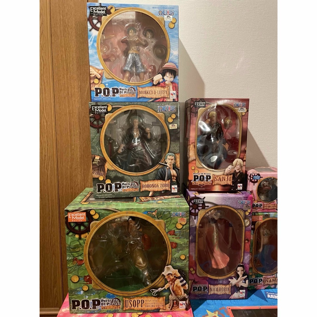 ONEPIECE 麦わら大船団セット※ジンベイ無し ONEPIECE 麦わら大船団