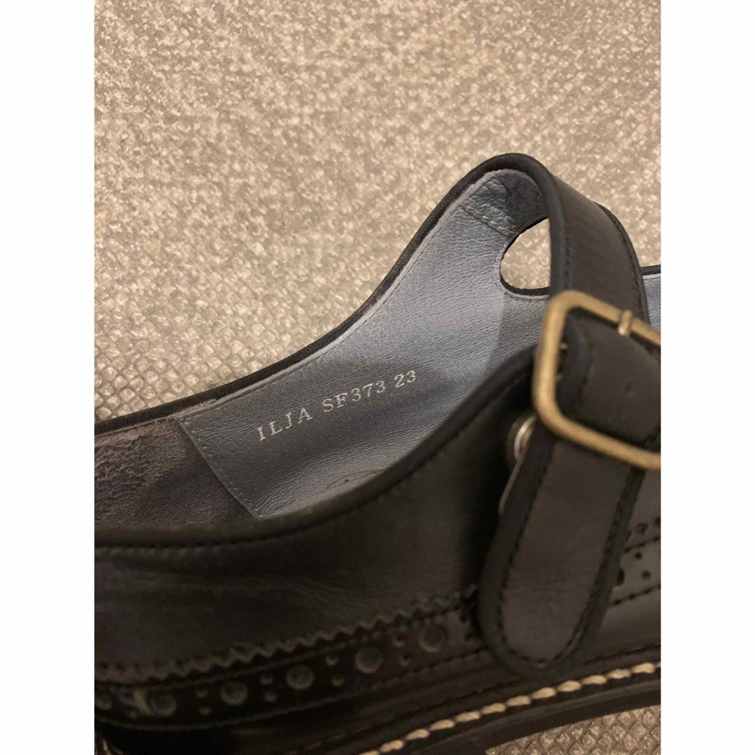 HARUTA - HARUTA 革靴 SF373 黒 メリージェーンシューズ 23cmの通販 by