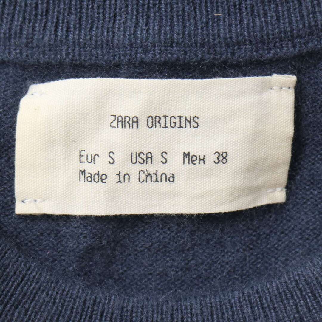 ZARA - ZARA ORIGINS ザラ マン 秋冬 高級 カシミヤ100%☆ クルー