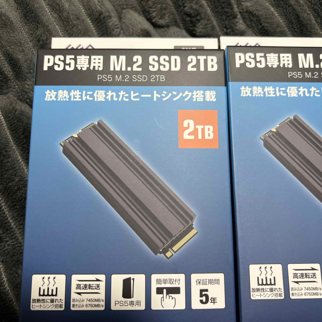 安心のメーカー保証5年｜新品未使用】GEO M.2 SSD 2TBの通販 by しおん