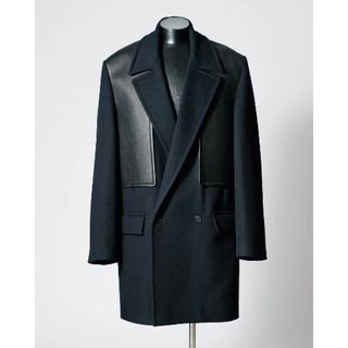 SHIPS - CARRARO SHIPS カラッロ ロング Pコート メンズ イタリア製の