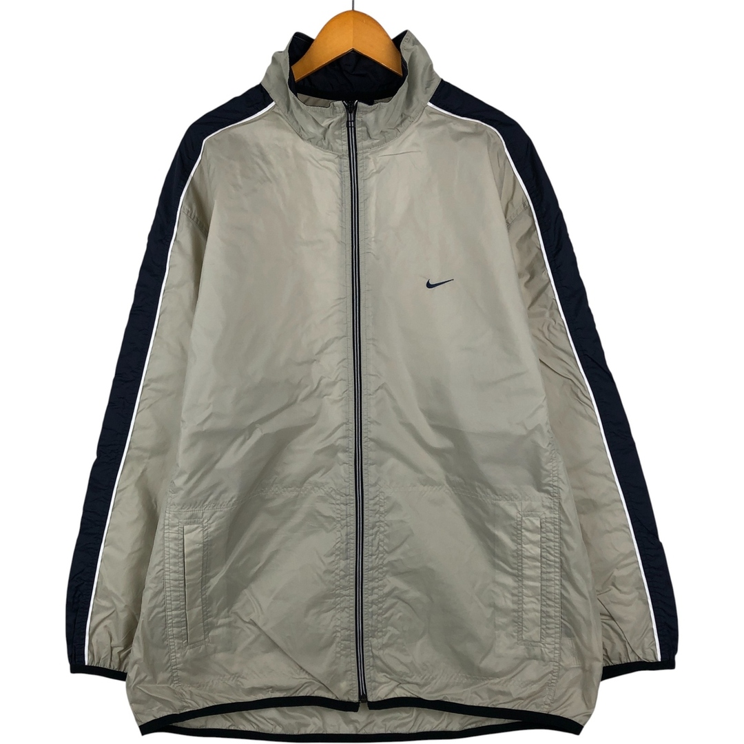 NIKE - 古着 90年代 ナイキ NIKE ナイロンジャケット メンズXXL相当