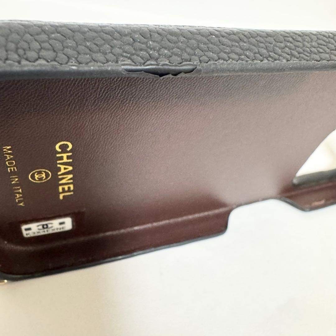 CHANEL - 【美品】シャネル iPhone15pro ケース チェーンショルダー