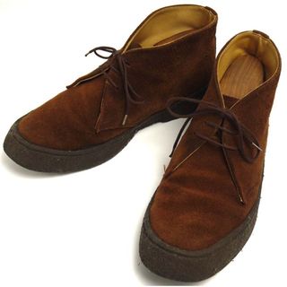 GEORGE COX - GeorgeCox 英国製 ラバーソール UK8 白 厚底 3588 清春の