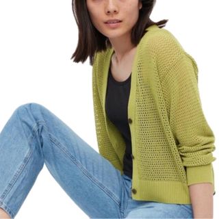 UNIQLO - ユニクロC ミラノリブフルジップカーディガン Mサイズの通販