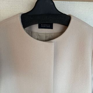 BARNEYS NEW YORK - バーニーズニューヨーク ファーコート ノーカラー