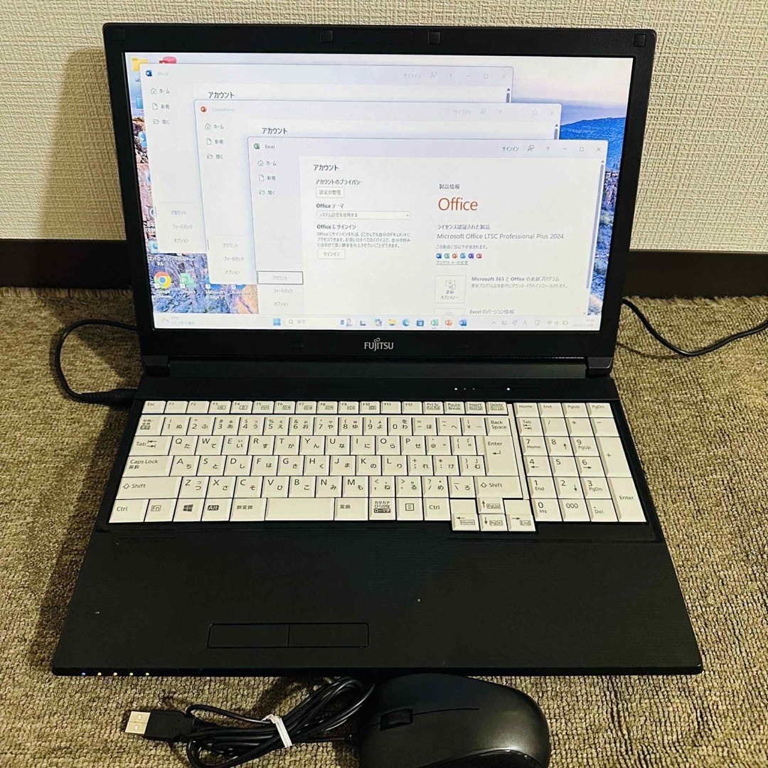 富士通 - S176 Fujitsuノートパソコンi5メモリ8G高速Window11オフィス