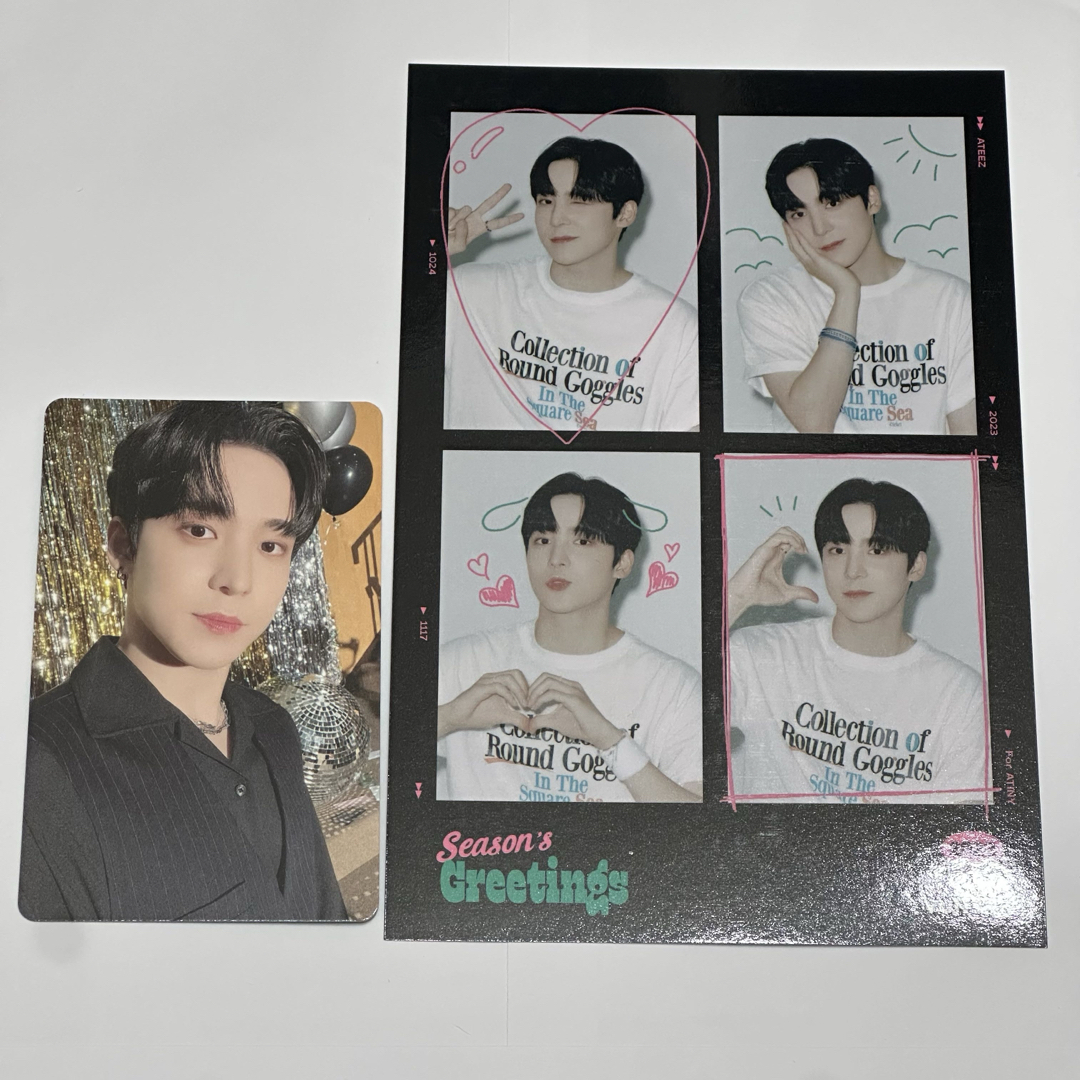 ユジン シーグリ トレカ 2022(2023) IVE 2023 SEASON'S GREETINGS