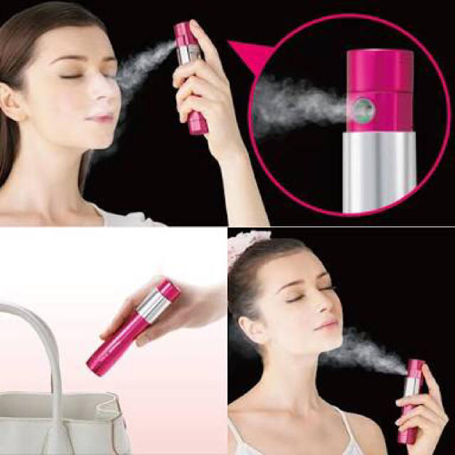 Panasonic - 【美品】Panasonic ハンディミスト EH-SM30-PN 資生堂