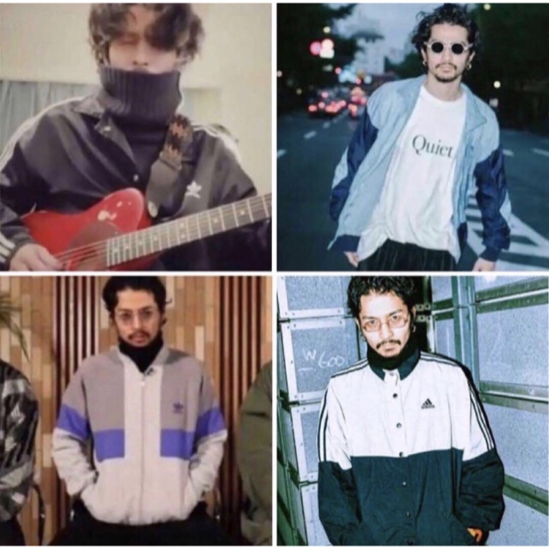 adidas - 00s adidas アディダス ナイロンジャケット 常田大希 y2kの