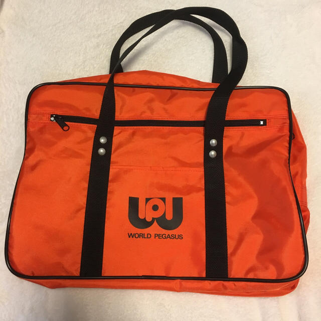 World pegasus ワッぺ スクールバッグ オレンジの通販 by A's shop｜ラクマ