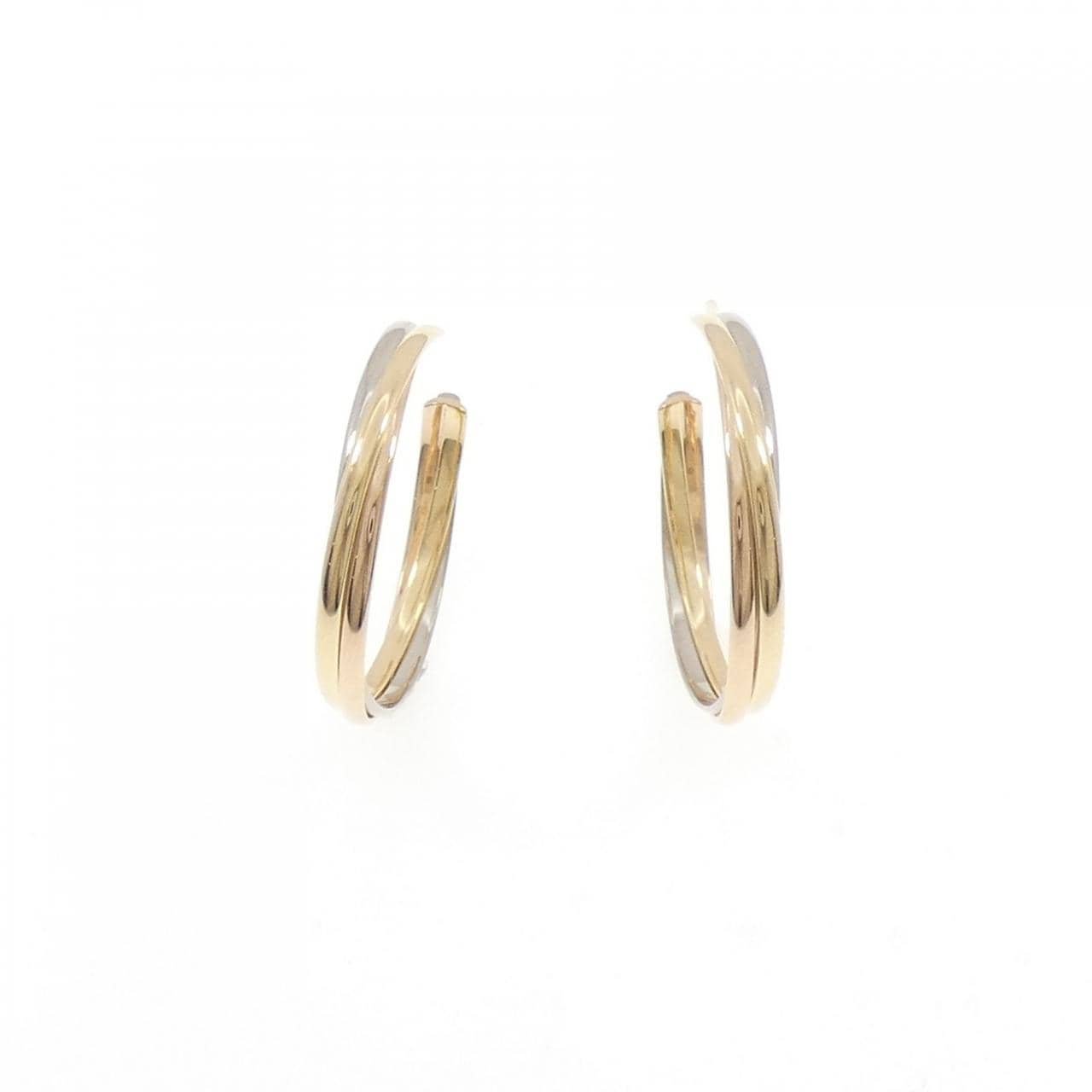 コメ兵｜カルティエ トリニティ フープ ピアス｜カルティエ｜ブランド