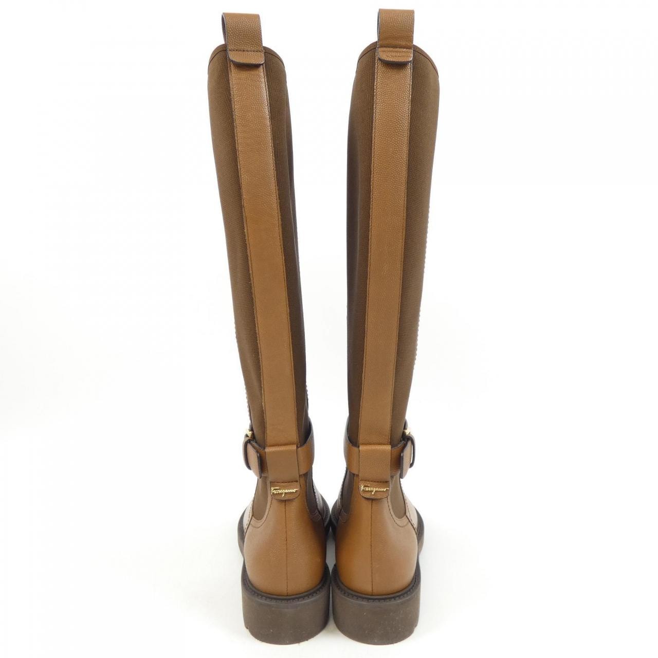 コメ兵｜サルヴァトーレフェラガモ SALVATORE FERRAGAMO ロングブーツ