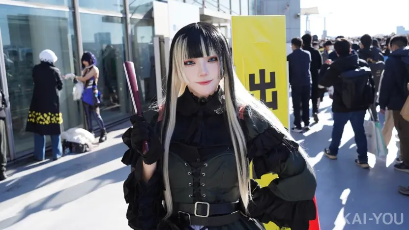 ホロライブ儒烏風亭らでんのコスプレが秀麗 和×ゴスロリを完全再現