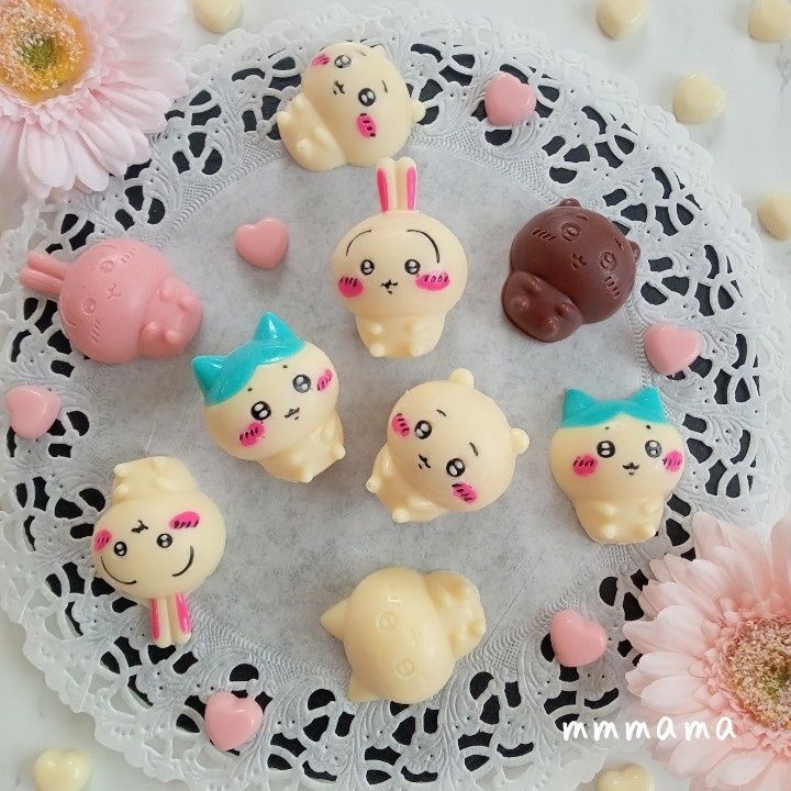 買うともらえる】ちいかわチョコレート型で作ってみた（2025）｜料理の