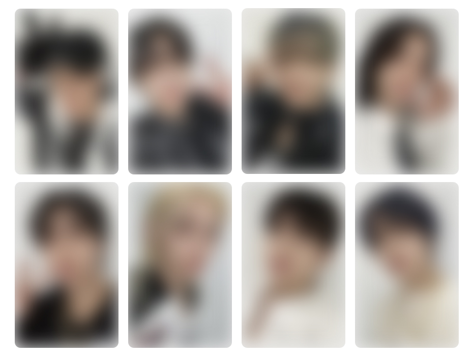 HOP HMVラキドロ 8枚セット